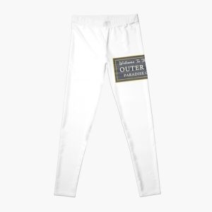 Welcome To The Outer Banks Sign Leggings RB1809 product Offical Outers Bank Merch