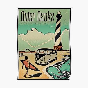Outer banks Poster RB1809 product Offical Outers Bank Merch