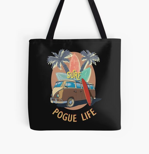 POGUE LIFE - OBX Retro  All Over Print Tote Bag RB1809 product Offical Outers Bank Merch