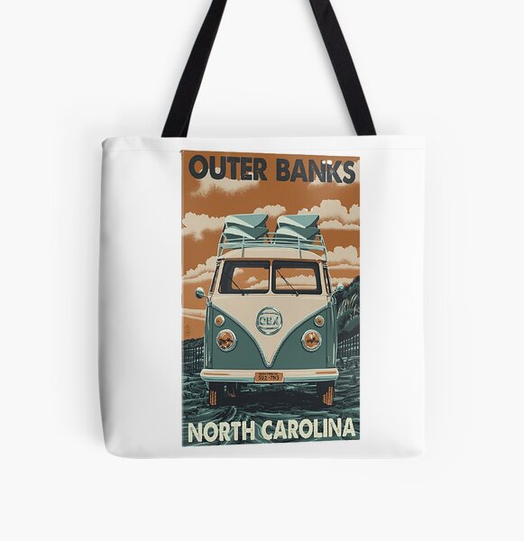 outer banks All Over Print Tote Bag RB1809 product Offical Outers Bank Merch