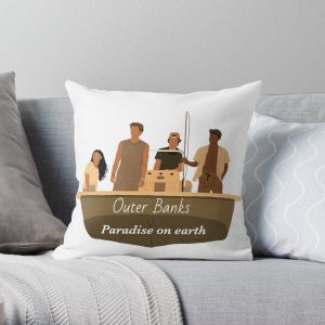 Outer Banks Netflix Throw Pillow RB1809 product Offical Outers Bank Merch