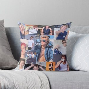 JJ Maybank Collage- Outer Banks  Throw Pillow RB1809 product Offical Outers Bank Merch