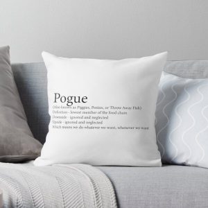 Pogue outer banks defintion Throw Pillow RB1809 product Offical Outers Bank Merch