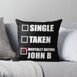 Mentally Dating John B Chase Stokes | Outer Banks Throw Pillow RB1809 product Offical Outers Bank Merch