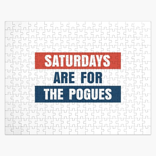 Saturdays are for the Pogues OBX Jigsaw Puzzle RB1809 product Offical Outers Bank Merch