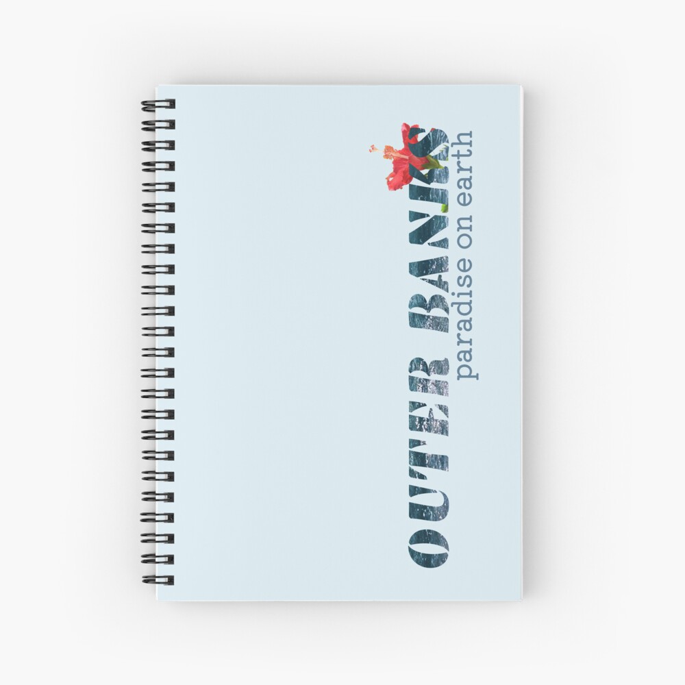 outer-banks-notebook-paradise-on-earth-blue-spiral-notebook